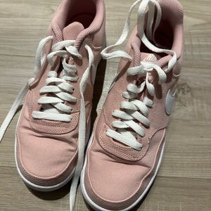 Nike pink canvas sneaker